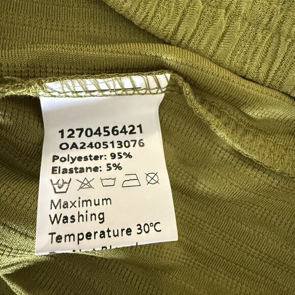 Commense Vest Top Tie Front Green Sleeveless Size S - Picture 6 of 6